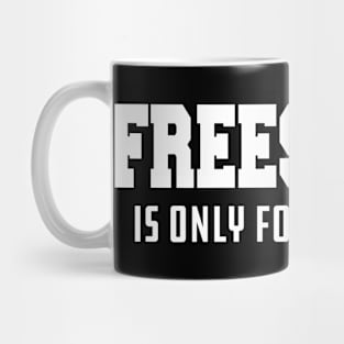 Freeskiing is only for the fierce Mug